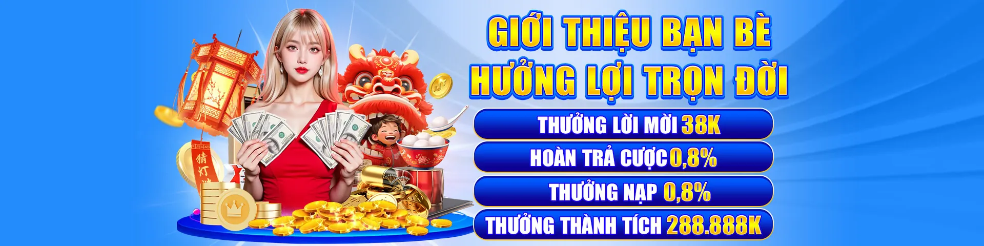 Hình ảnh đại diện cho các chương trình khuyến mãi B52 và hoàn trả hấp dẫn